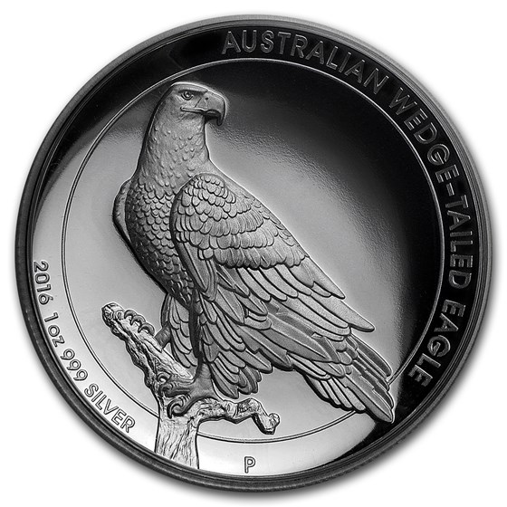 2016 Australia 1 oz Silver Wedge-Tailed Eagle Proof (High Relief) 2016 Australia 1 oz Silver Wedge-Tailed Eagle Proof (High Relief)